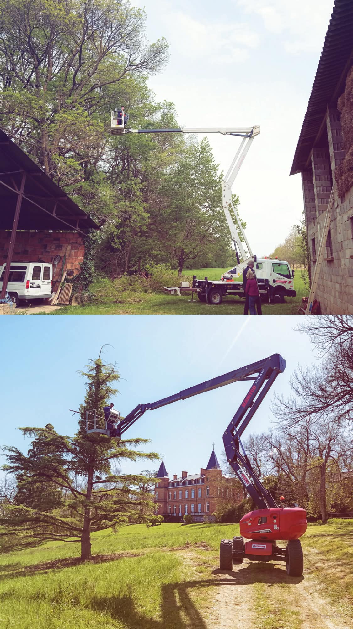 Travaux d'espaces verts